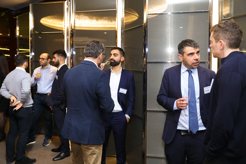 Corporate event photographer for networking event in London